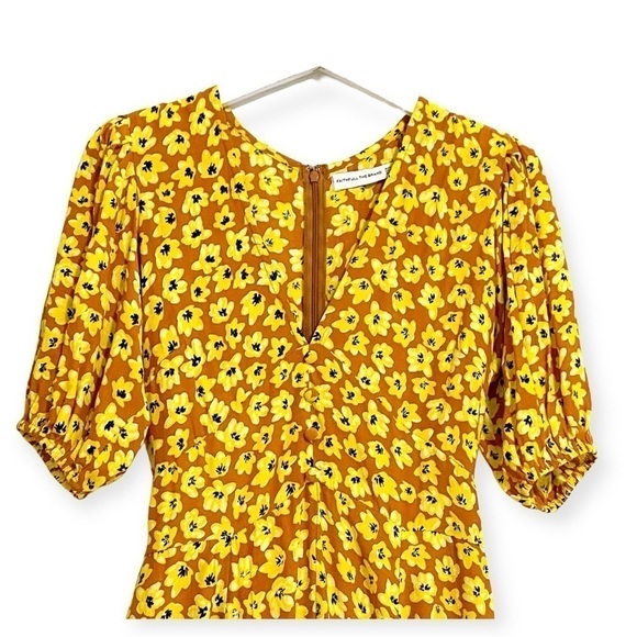 Faithfull the Brand Dress Ilia Floral Mini Dress size 4 - Picture 8 of 16
